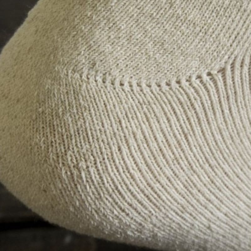 Linen Terry Ankle Socks - FlaxLin Eco Textiles