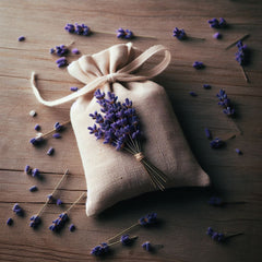 Lavender Linen Sachet - FlaxLin Eco Textiles