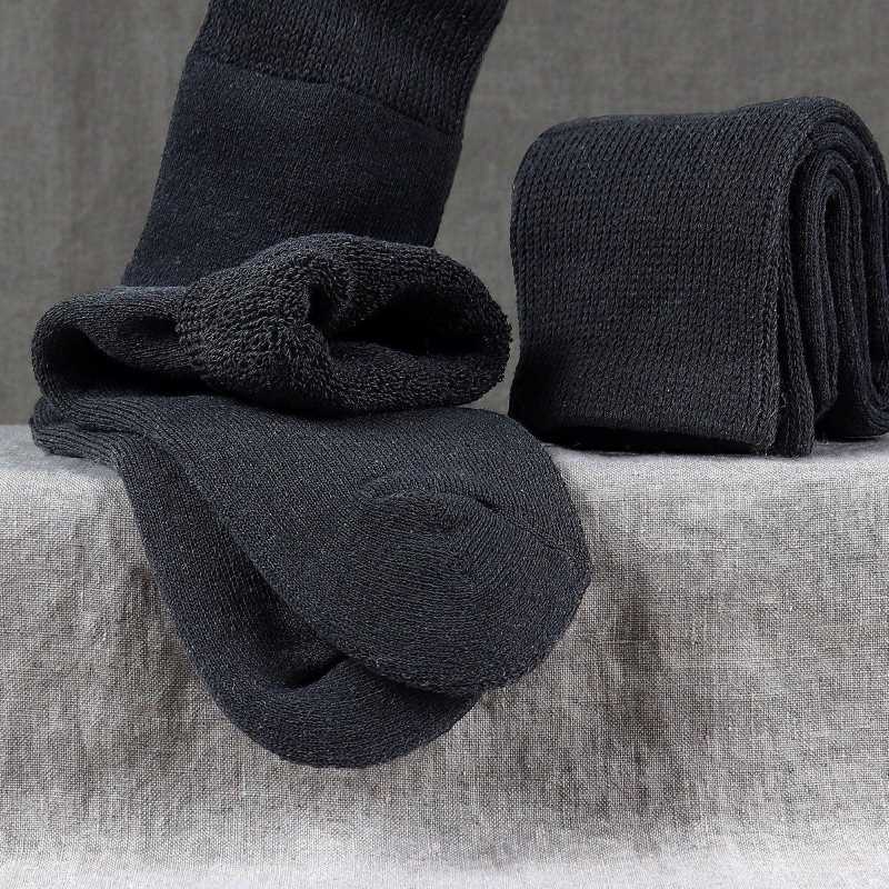 Linen terry socks - Socks - FlaxLin Eco Textiles