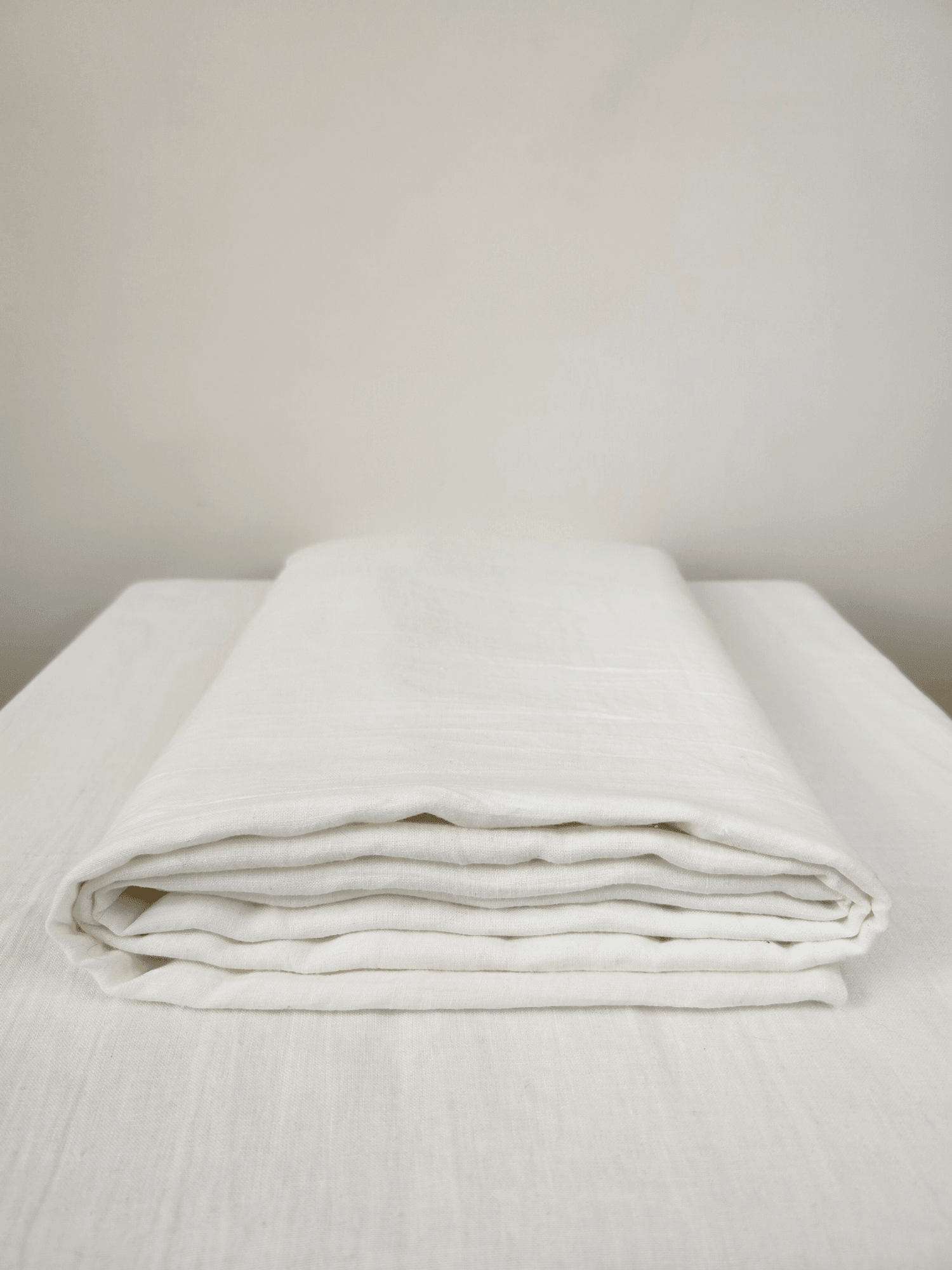 Snow White Soft Linen Sheet - Bedroom, Linen sheet - FlaxLin Eco Textiles